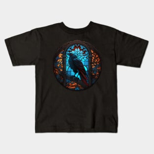 Vibrant Crow Kids T-Shirt